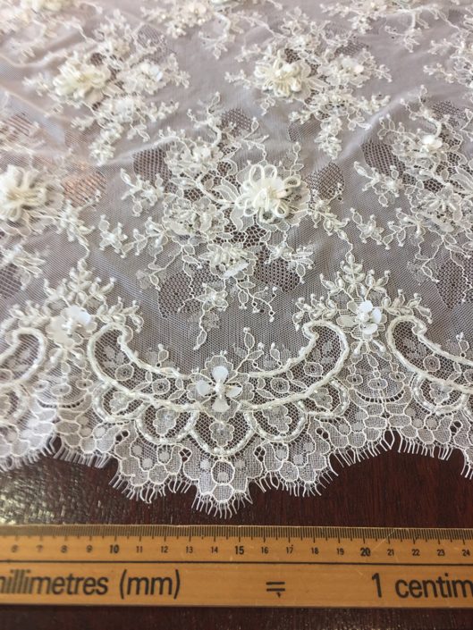 Bridal Lace MB-209 €170 per metre