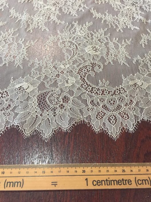 Bridal Lace MB P157 €110 per metre